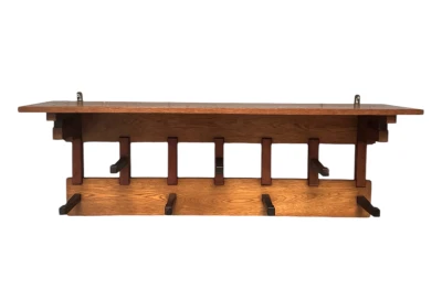 Art Deco Modernist Coat Rack by P.E.L. Izeren for De Genneper Molen, 1920s